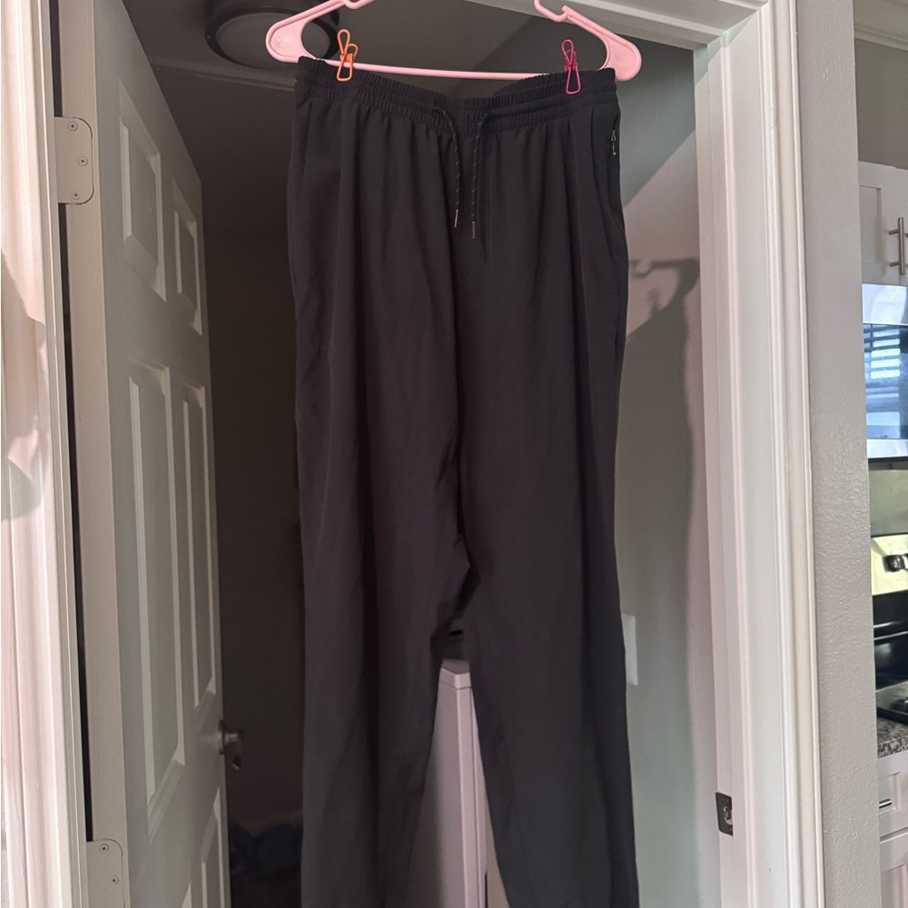 Old Navy Black Track Jogger Pants